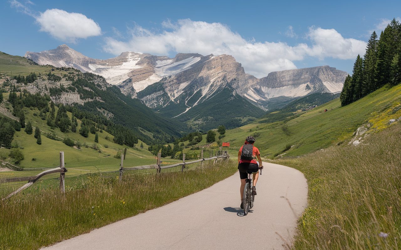 À vélo à travers les Alpes : un périple inoubliable entre cols mythiques et paysages à couper le souffle